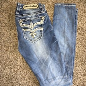 Rock Revival skinny jeans size 28